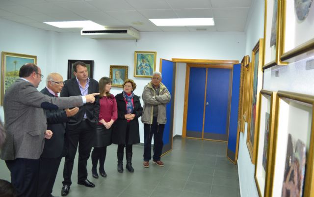 El consejero Pedro Antonio Sánchez inaugura en Ceutí una exposición permanente de los pintores Saura Pacheco y Saura Mira - 1, Foto 1
