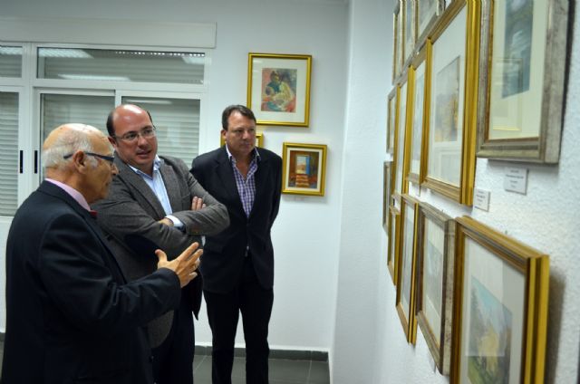El consejero Pedro Antonio Sánchez inaugura en Ceutí una exposición permanente de los pintores Saura Pacheco y Saura Mira - 5, Foto 5