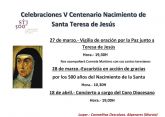 Las Carmelitas de Algezares celebran el V Centenario del Nacimiento de Santa Teresa