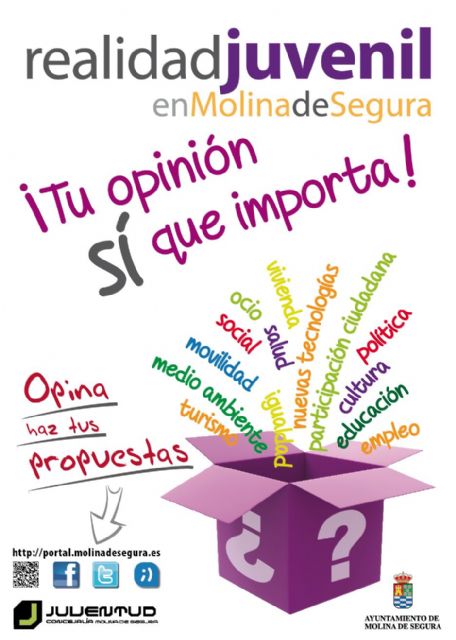 La Concejalía de Juventud realiza un estudio sobre Realidad juvenil en Molina de Segura. ¡Tu opinión sí importa! - 1, Foto 1