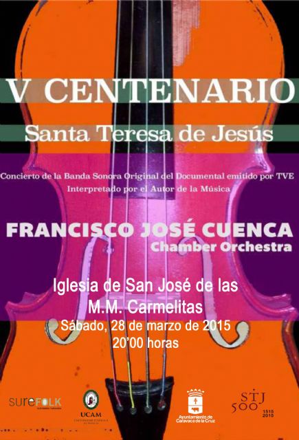 Caravaca acoge el sábado el estreno de la banda sonora del documental de TVE sobre Santa Teresa - 1, Foto 1