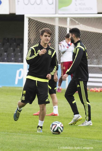 El mejor césped del Carthagonova para los sub 21 de España y Noruega - 1, Foto 1