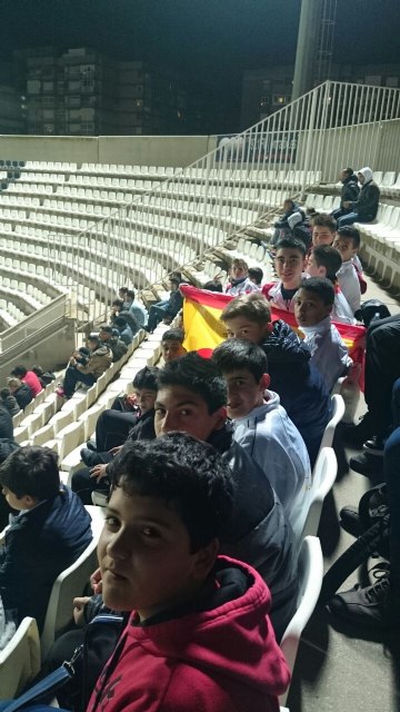 The bases of the Olympic taking a trip to see the Spain Under 21 - Norway sub 21, Foto 4