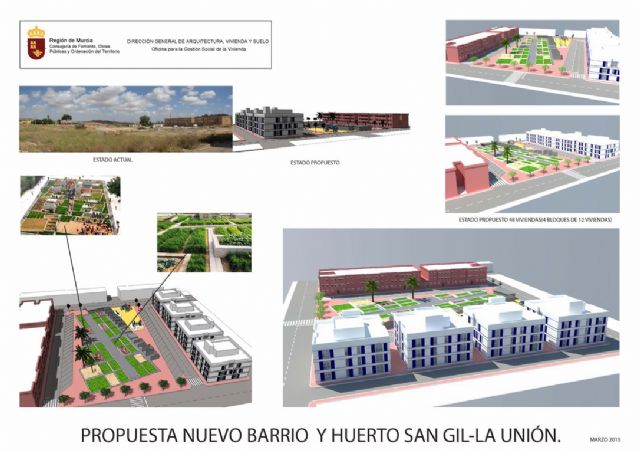 Presentan un nuevo proyecto de viviendas sociales para La Unión - 2, Foto 2
