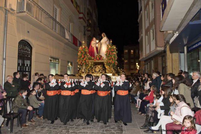La procesión de la Burrica culmina los primeros actos de la Semana Santa cartagenera - 4, Foto 4