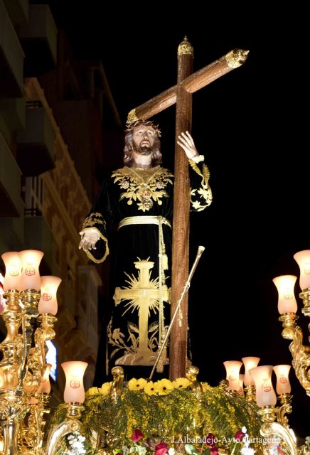 La procesión de la Burrica culmina los primeros actos de la Semana Santa cartagenera - 5, Foto 5