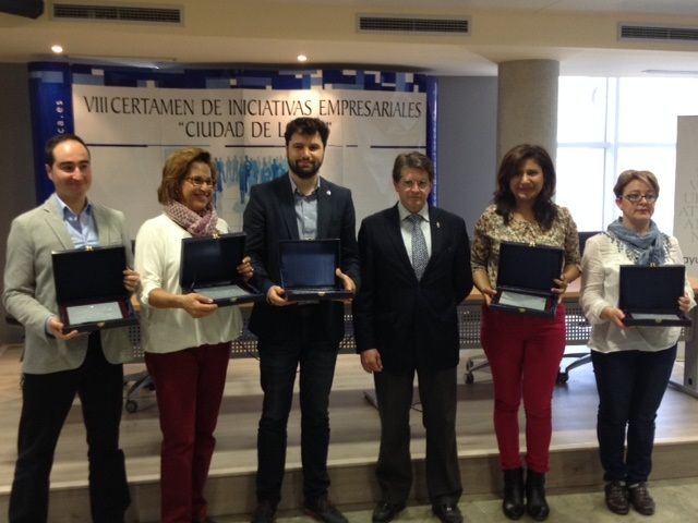 El Ayuntamiento de Lorca reparte los 12.000 euros del VIII Certamen de Iniciativas Empresariales entre cinco proyectos de emprendedores lorquinos - 1, Foto 1