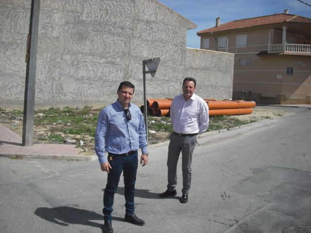 Las obras del colector de la calle Tejera de Ceutí se pondrán en marcha después de Semana Santa - 1, Foto 1