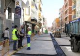 Renuevan la red de suministro de agua en el barrio de las calles Simancas y Cervantes