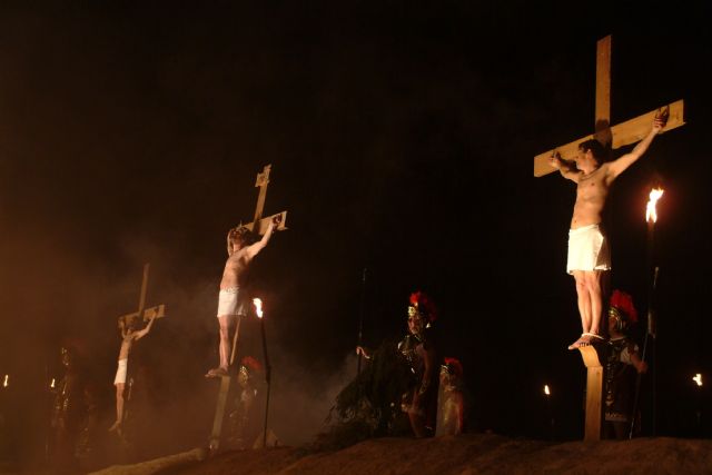La Asociación Cultural La Cruz de La Torrealta de Molina celebra la XVIII edición del Vía Crucis Viviente el Miércoles Santo 1 de abril - 4, Foto 4