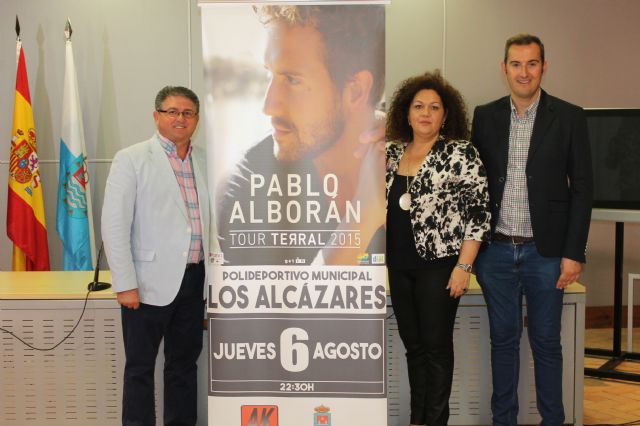 Pablo Alborán actuará en Los Alcázares el próximo mes de agosto - 1, Foto 1