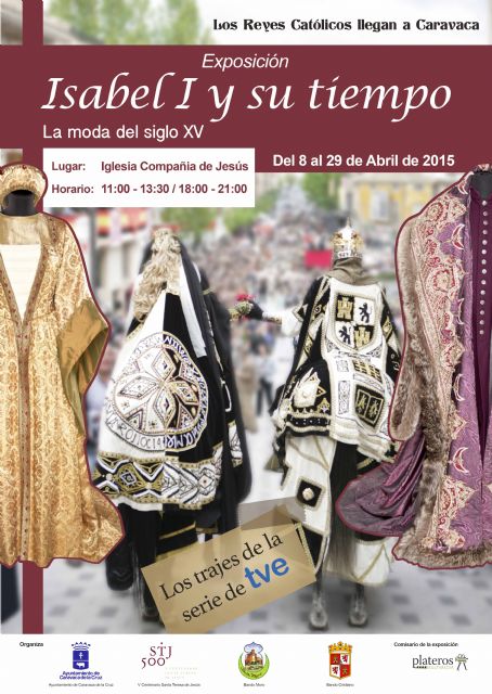 La exposición del vestuario de la serie histórica de TVE Isabel estará en Caravaca de la Cruz - 2, Foto 2