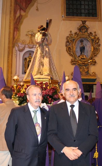 El presidente Garre participa en el traslado de la imagen de Nuestro Padre Jesús Nazareno - 3, Foto 3