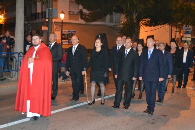 El duelo de la procesión del Santo Entierro recorre las calles de San Pedro del Pinatar 2015 - 1, Foto 1