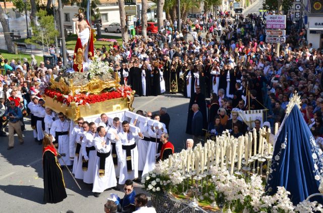 El Encuentro del Domingo de Resurrección cierra la Semana Santa pinatarense - 5, Foto 5