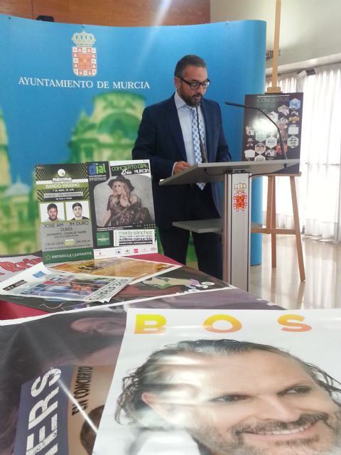 Más de 25 grupos y artistas eligen Murcia para ofrecer sus conciertos - 2, Foto 2