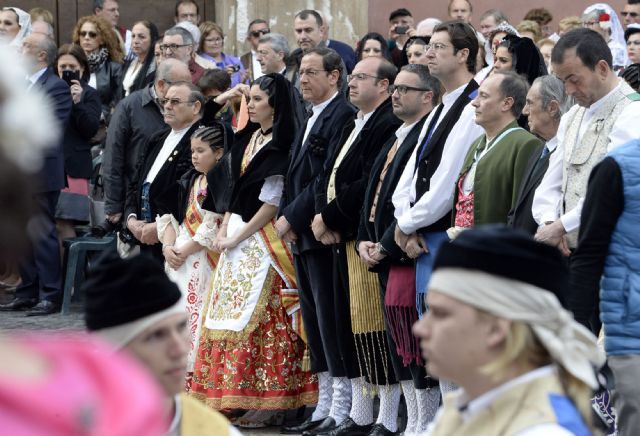 Los consejeros de Industria y Educación asisten a la Misa Huertana - 1, Foto 1