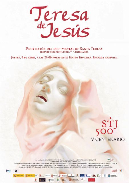 El largometraje sobre Santa Teresa de Jesús se proyecta este jueves en el teatro Thuillier de Caravaca - 1, Foto 1