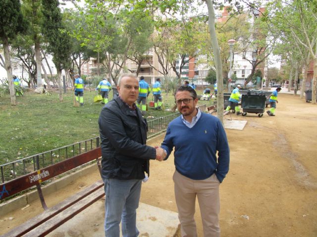 Los equipos de Limpieza Urbana consiguen que Murcia amanezca limpia tras la celebración del Bando - 1, Foto 1