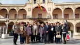 El Alcalde de Lorca acude al minuto de silencio por las víctimas de la violencia de género organizado por la Federación de Organizaciones de Mujeres de Lorca
