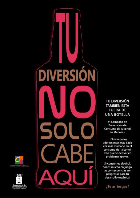 La Concejalía de Juventud desarrolla la tercera edición de la campaña para prevenir el consumo de alcohol en menores - 1, Foto 1