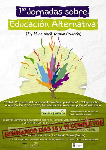 La Asociación Diversi-on Ocio y diversidad organiza las I Jornadas sobre educación alternativa en Totana, Foto 1