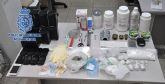 La Policía Nacional desmantela un punto de distribución de droga en Alcantarilla