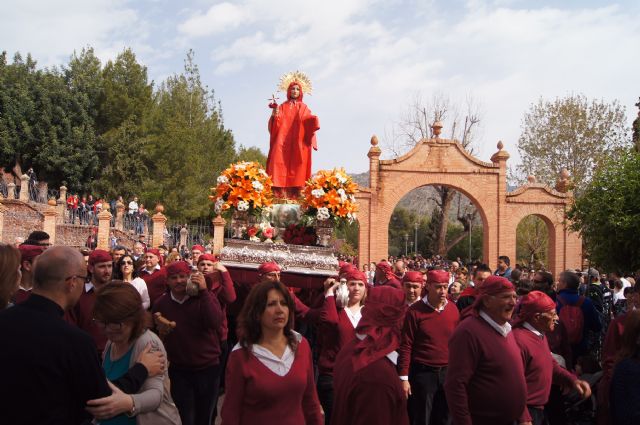La patrona de Totana regresa  a su santuario tras la restauración de su retablo - 2, Foto 2
