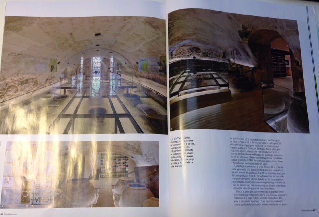 La revista estadounidense 'Interior Design' publica un reportaje de la Escuela del Vino de Cehegín - 1, Foto 1