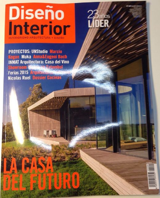 La revista estadounidense 'Interior Design' publica un reportaje de la Escuela del Vino de Cehegín - 2, Foto 2