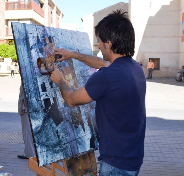 Manuel Sánchez se impone en el VIII Concurso de Pintura al Aire Libre de Alguazas - 2, Foto 2