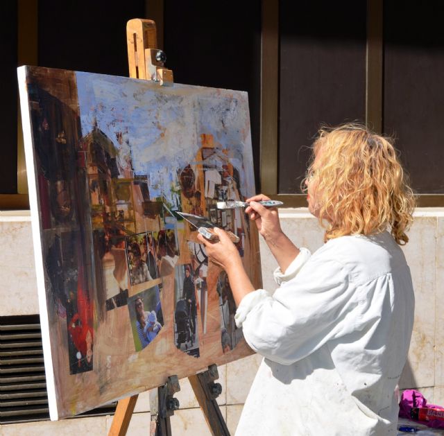 Manuel Sánchez se impone en el VIII Concurso de Pintura al Aire Libre de Alguazas - 4, Foto 4