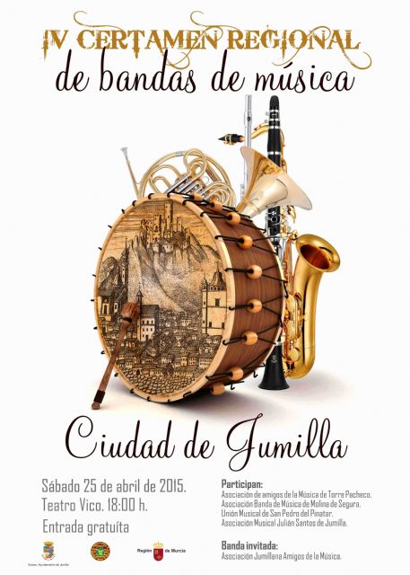 Jumilla acogerá el IV Certamen Regional de Bandas de Música de la Región de Murcia - 2, Foto 2