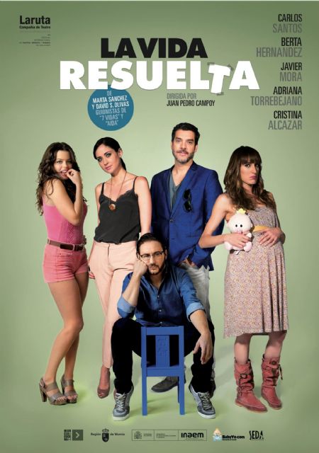 Carlos Santos, Berta Hernández y Javier Mora se suben al escenario del Teatro Vico este domingo con la afamada obra “La vida Resuelta” - 2, Foto 2