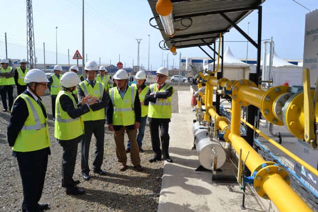 Concluye la primera fase de las obras de gasificación en Águilas - 1, Foto 1