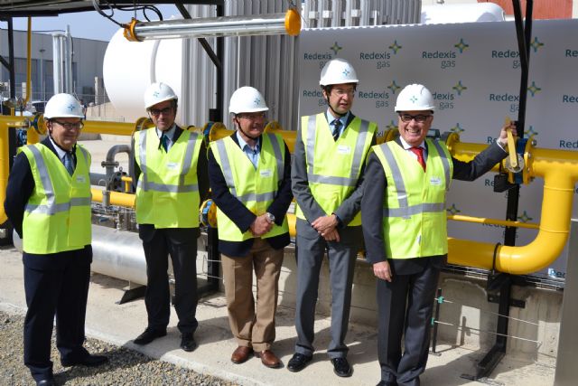 Concluye la primera fase de las obras de gasificación en Águilas - 2, Foto 2