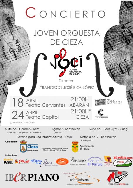La Joven Orquesta de Cieza presenta sus próximos conciertos - 1, Foto 1