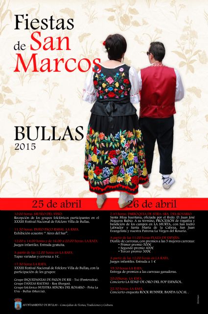 Las concejalías de Fiestas y Cultura presentan la programación para San Marcos 2015 - 2, Foto 2