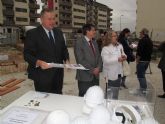 Bernab asiste al inicio de las obras del edificio Santa Clara, en Lorca