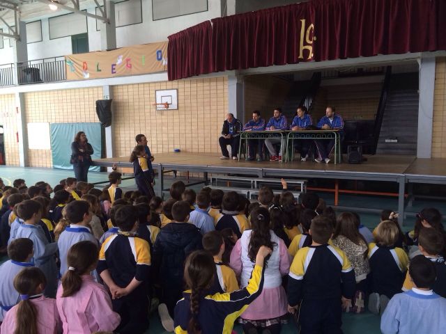 El Club Basket Cartagena protagoniza la Semana Cultural del colegio Hispania - 2, Foto 2