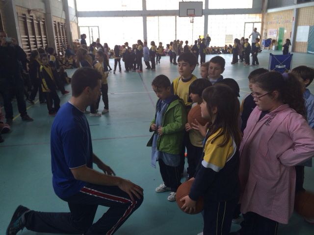 El Club Basket Cartagena protagoniza la Semana Cultural del colegio Hispania - 3, Foto 3