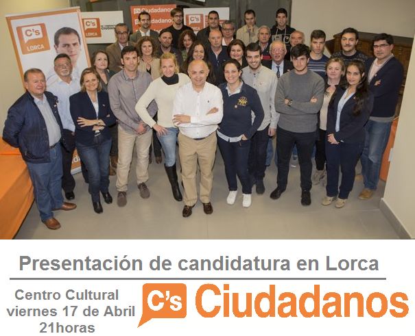 Presentación de candidatura municipal de C´s en Lorca - 1, Foto 1