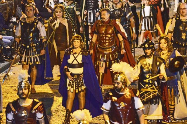 FESTEROS ROMANOS DAN ESCOLTA AL JESÚS NAZARENO DE JUMILLA - 2, Foto 2
