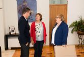 La alcaldesa transmite su apoyo al nuevo presidente de la FAPA