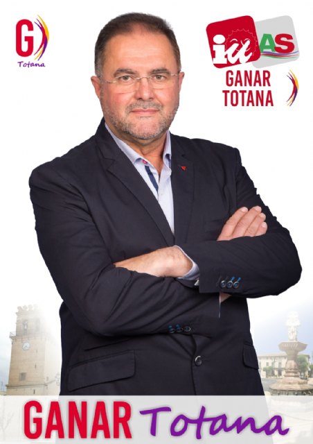 Juan José Cánovas, el candidato para Ganar Totana-Izquierda Unida, demanda a la Alcaldesa 