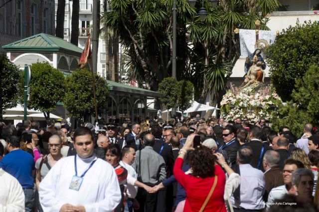 Más de dos mil portapasos se turnaron para llevar a su Patrona - 2, Foto 2