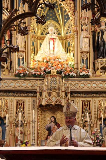 Mons. Lorca Planes celebra el 88 Aniversario de la Coronación de la Fuensanta - 2, Foto 2
