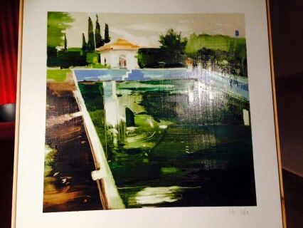 Julia Santa Olalla ganó el primer premio del IV Certamen de Pintura al Aire Libre celebrado en Roda - 1, Foto 1