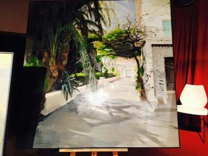 Julia Santa Olalla ganó el primer premio del IV Certamen de Pintura al Aire Libre celebrado en Roda - 3, Foto 3