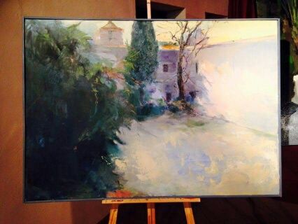 Julia Santa Olalla ganó el primer premio del IV Certamen de Pintura al Aire Libre celebrado en Roda - 4, Foto 4